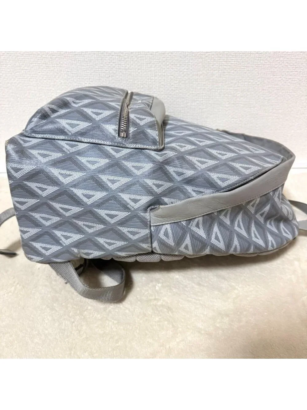 Dior Backpack CD Diamond Gray